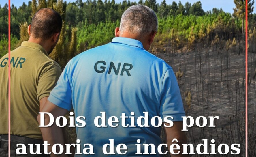 Dois detidos por incêndios florestais na Guarda
