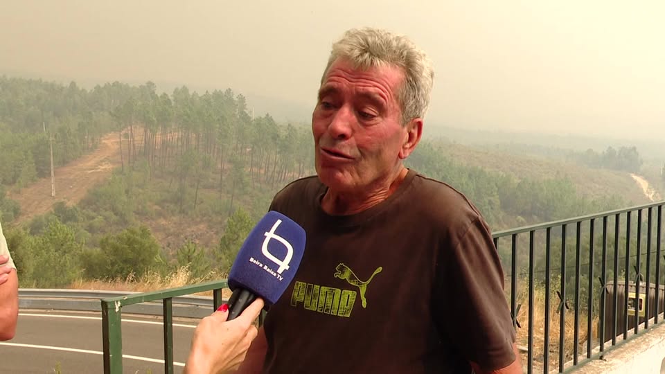 EM DIRETO: INCÊNDIO EM CASTELO BRANCO / PEREIROS - São Vicente da Beira