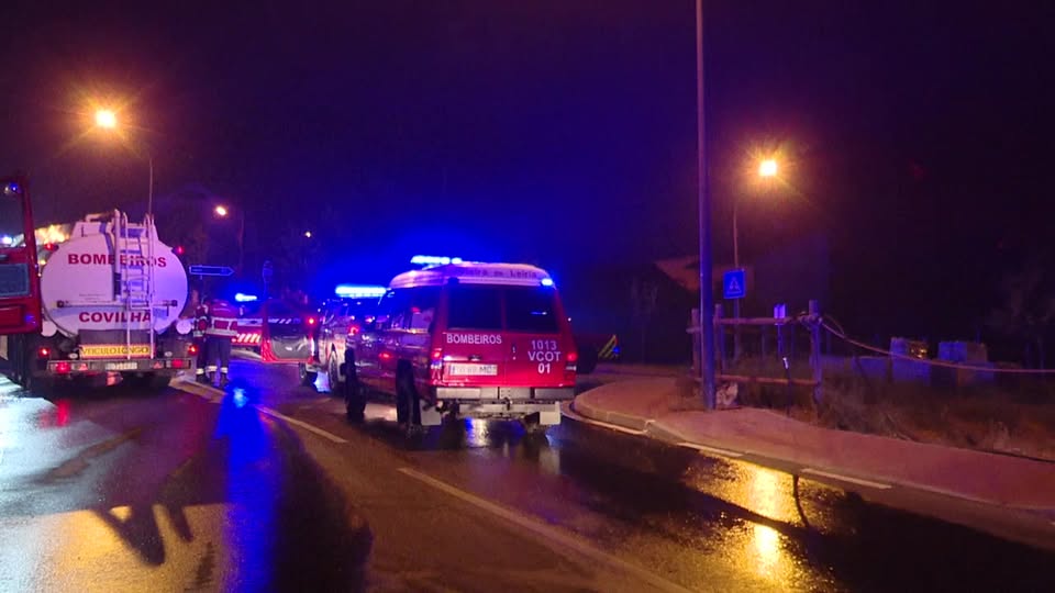 EM DIRETO: Incêndio Unhais da Serra