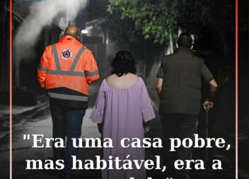 "Era uma casa pobre, mas habitável
