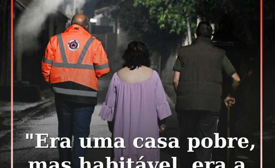 "Era uma casa pobre, mas habitável