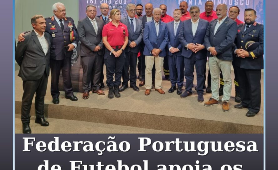 FPF lança campanha solidária para apoiar os Bombeiros