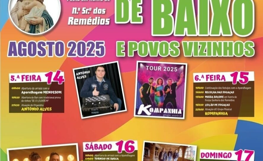 Festa em honra de N Srª dos Remédios