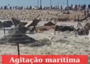 Forte agitação marítima atinge litoral português e causa estragos na Costa da Ca