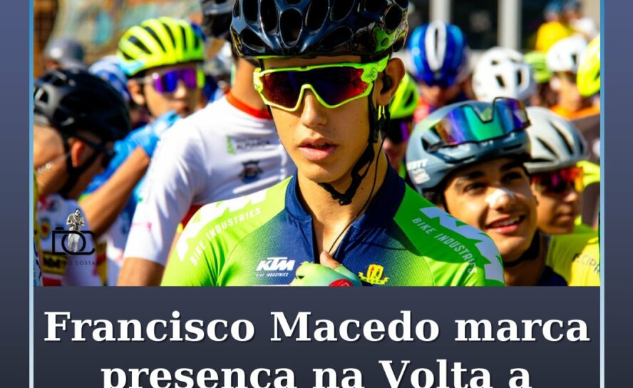 Francisco Macedo marca presença na Volta a Portugal de Cadetes