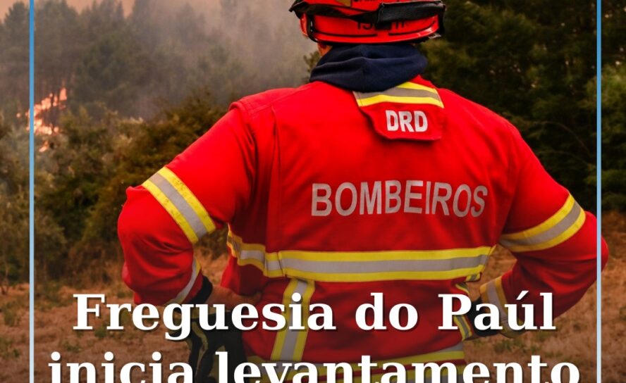 Freguesia do Paul inicia levantamento de prejuízos causados pelo incêndio