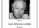 Fundão de luto pela morte de Luís Afonso Leitão