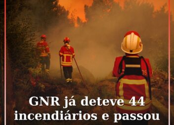 GNR já deteve 44 incendiários e passou quase 1.500 multas
