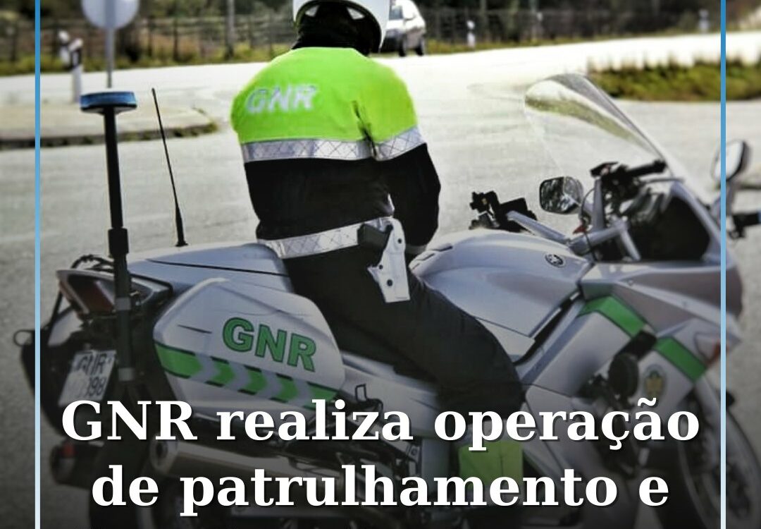 GNR realiza operação de patrulhamento e fiscalização de motos