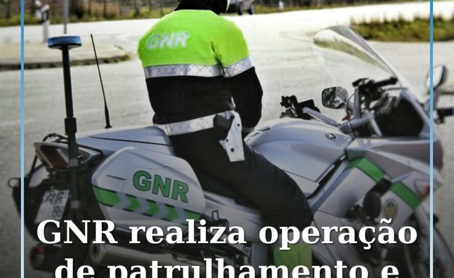 GNR realiza operação de patrulhamento e fiscalização de motos