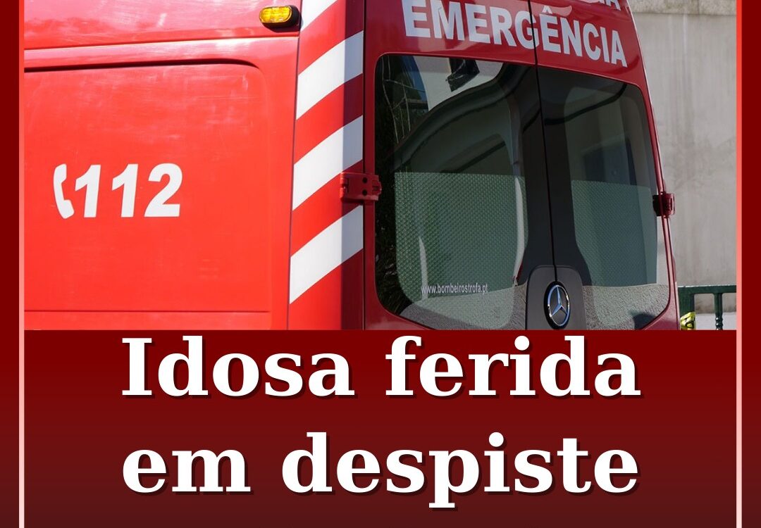 Idosa ferida em despiste no Ladoeiro