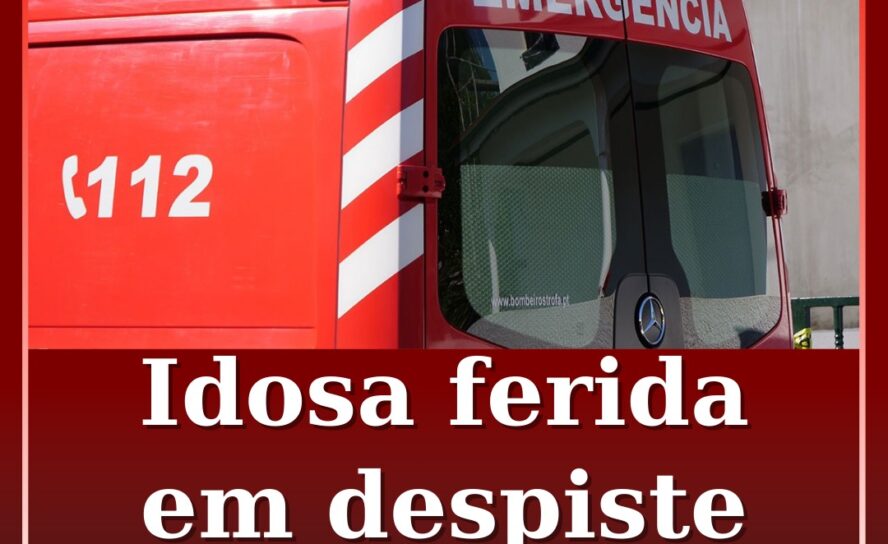 Idosa ferida em despiste no Ladoeiro