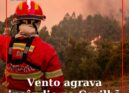 Incêndio aproxima-se de Dominguizo e Vales do Rio