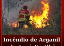 Incêndio de Arganil alastra à Covilhã e atinge zona do Sobral de São Miguel