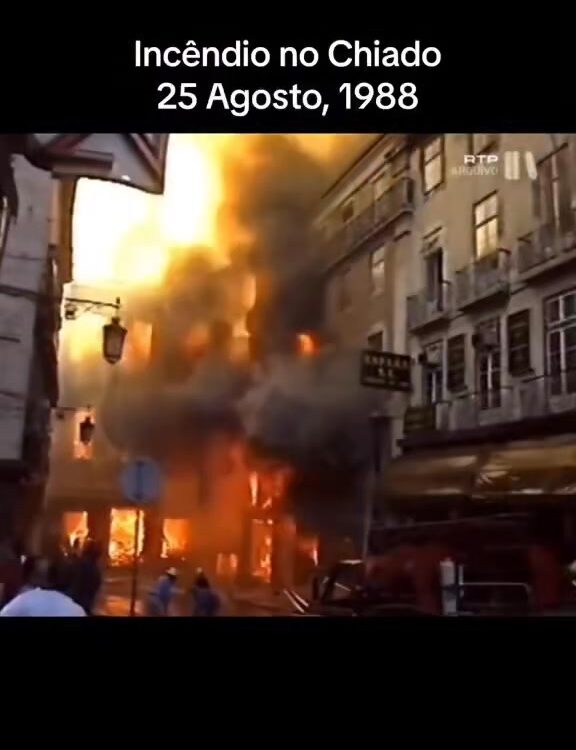 Incêndio do Chiado completa 37 anos