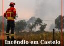 Incêndio em Castelo Branco mais calmo, mas com focos de preocupação no Violeiro