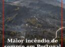 Incêndio iniciado em Arganil poderá ser o maior de sempre em Portugal
