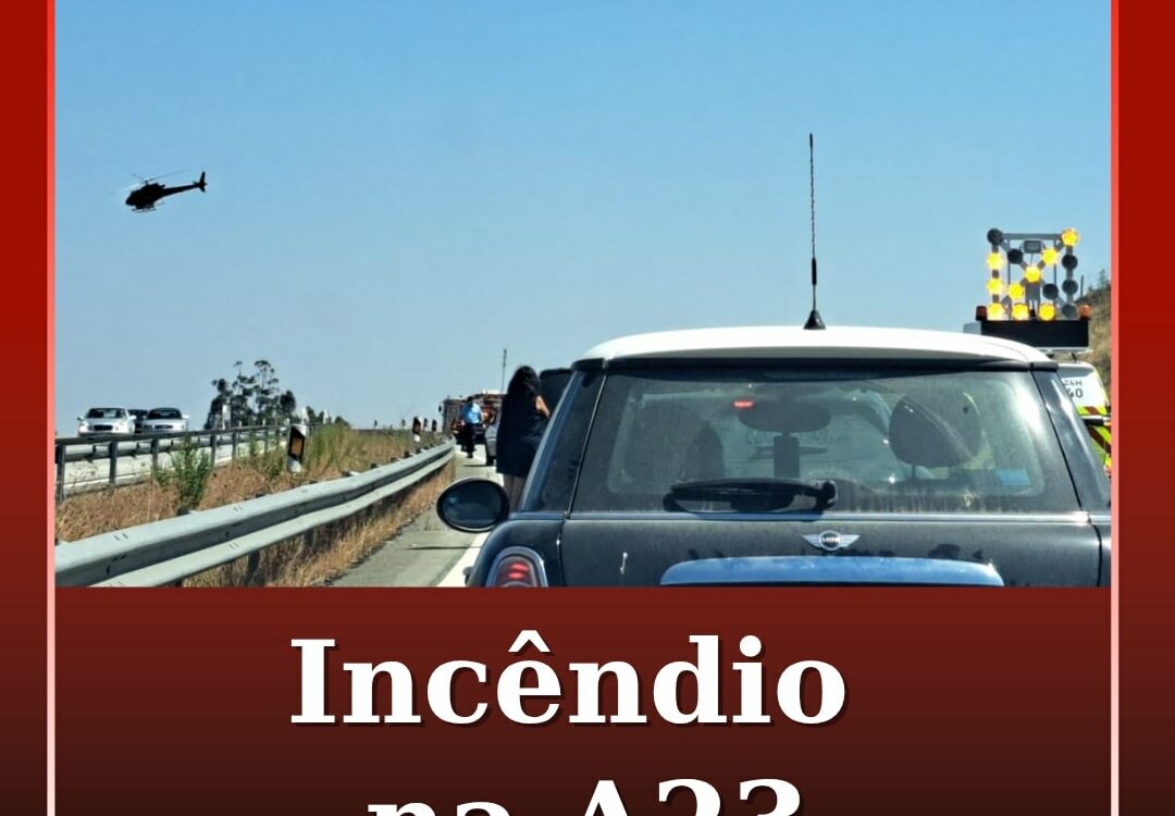 Incêndio na A23