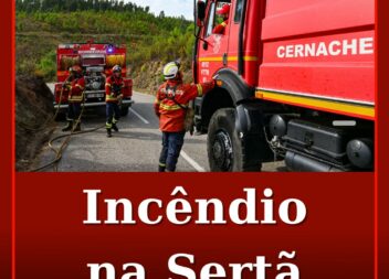 Incêndio na Sertã
