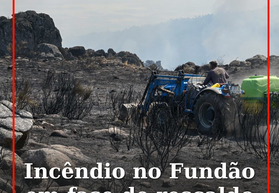 Incêndio no Fundão em rescaldo
