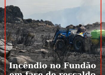 Incêndio no Fundão em rescaldo