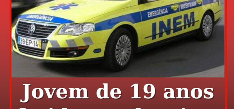 Jovem de 19 anos ferido em despiste em Belmonte