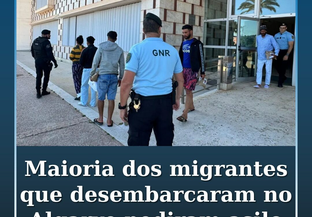 Maioria dos migrantes que chegaram ao Algarve pediram asilo