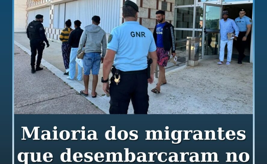 Maioria dos migrantes que chegaram ao Algarve pediram asilo