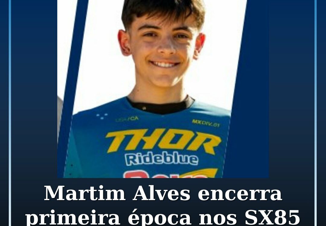 Martim Alves encerra primeira época nos SX85 com 5.º lugar no Nacional