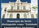 Município da Sertã distinguido como "Entidade Empregadora Inclusiva"