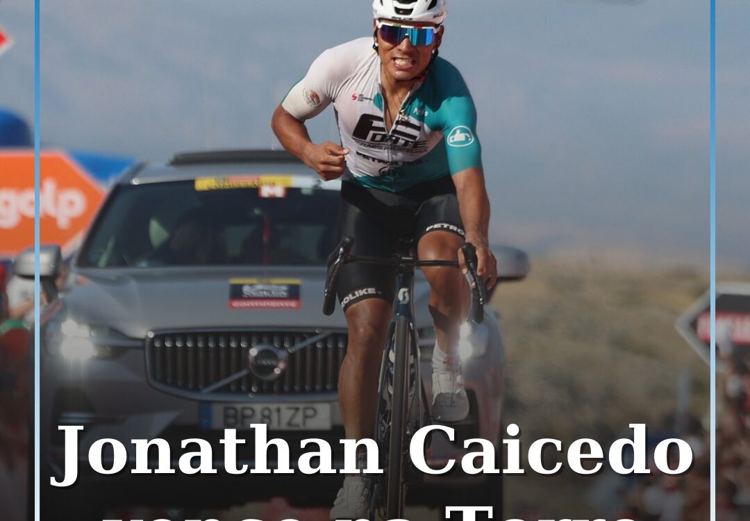 O ciclista equatoriano Jonathan Caicedo (Petrolike) venceu hoje a sétima etapa d