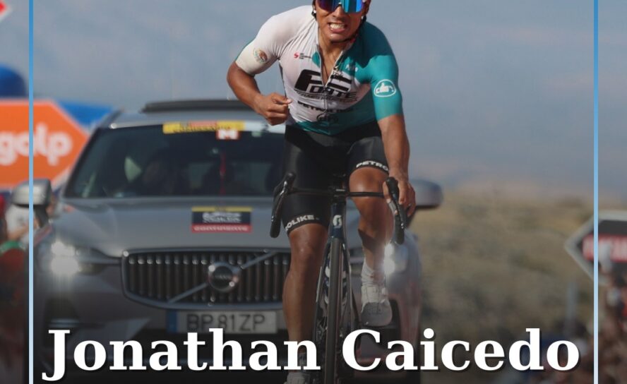 O ciclista equatoriano Jonathan Caicedo (Petrolike) venceu hoje a sétima etapa d