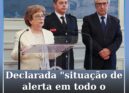 Portugal continental entra em situação de alerta devido ao risco extremo de incê