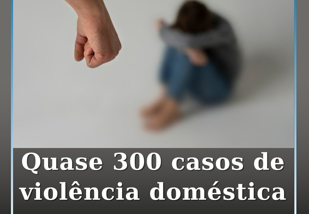 Quase 300 casos de violência doméstica numa semana