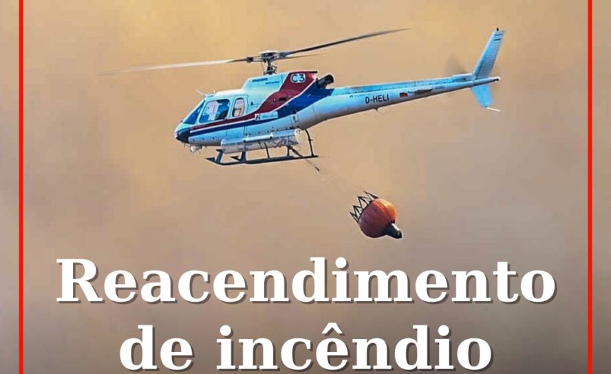 Reacendimento de incêndio da Guarda