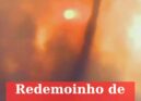 Redemoinho de fogo na Covilhã