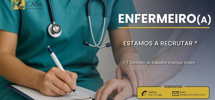 Santa Casa da Misericórdia do Fundão está a recrutar
