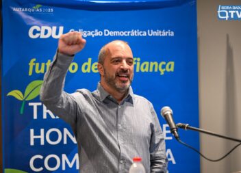 Sessão Pública de apresentação dos candidatos da CDU - Coligação Democrática Uni