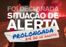 Situação de Alerta em Portugal Continental prolongada até 20 de agosto