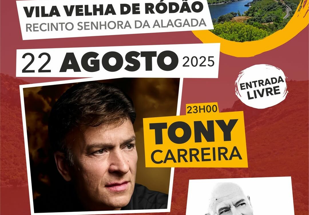 Tony Carreira atua em Vila Velha de Ródão
