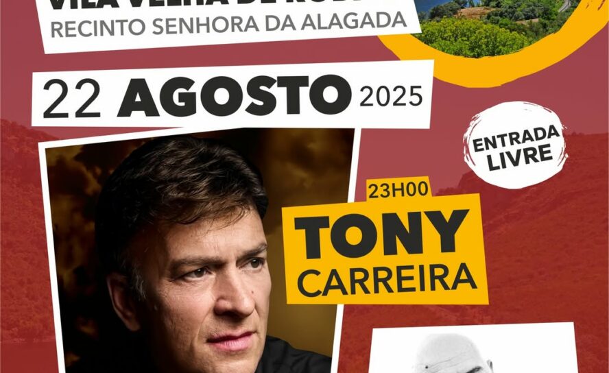 Tony Carreira atua em Vila Velha de Ródão