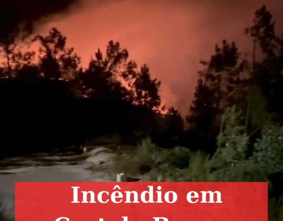 Vento forte dificulta combate em Castelo Branco