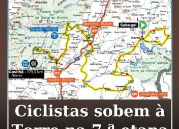 Volta a Portugal passa pela região na 7.ª etapa entre Sabugal e Covilhã (Torre)
