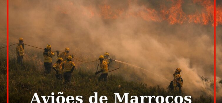 ‘Canadair’ inoperacionais: Portugal recebe aviões de Marrocos para reforçar comb