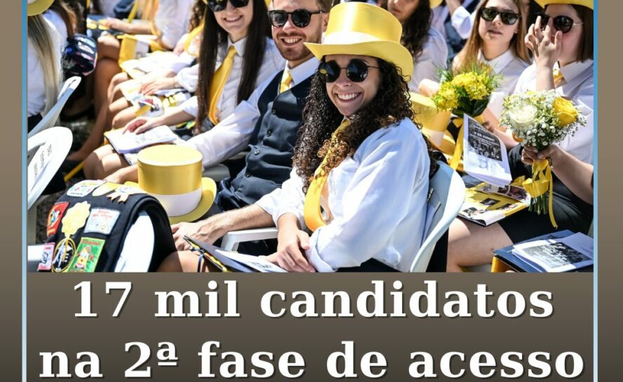 17 mil candidatos na 2ª fase de acesso ao ensino superior