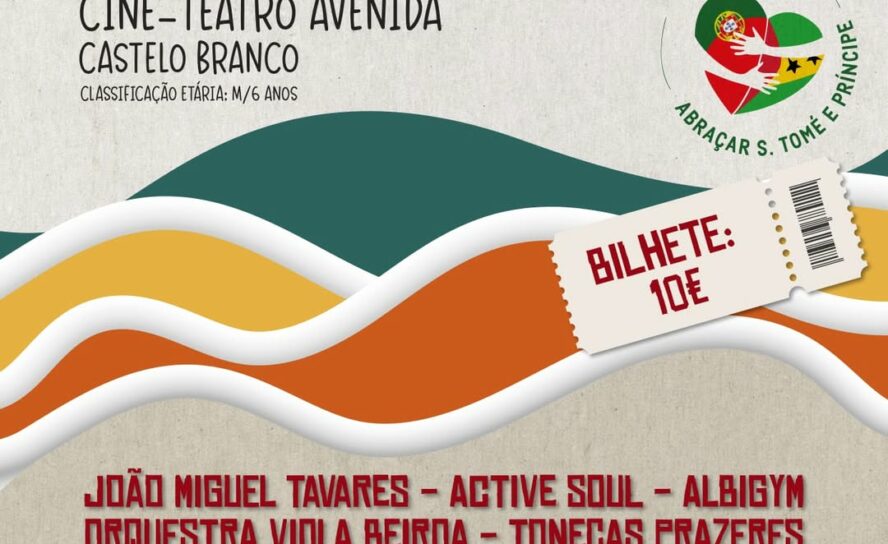 A Associação "Abraçar São Tomé e Príncipe " realiza  Gala Solidária no próximo d
