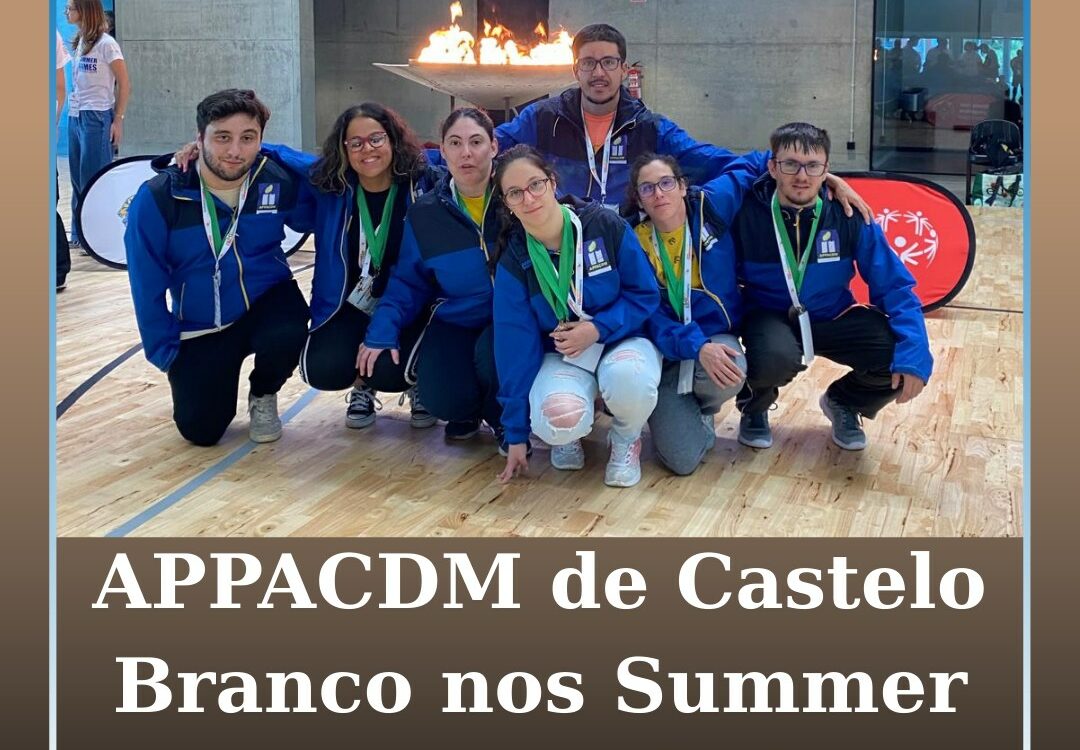 APPACDM de Castelo Branco representada nos Summer Games 2025 em Aveiro