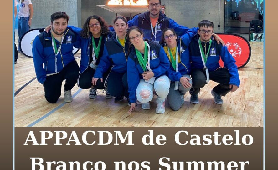 APPACDM de Castelo Branco representada nos Summer Games 2025 em Aveiro
