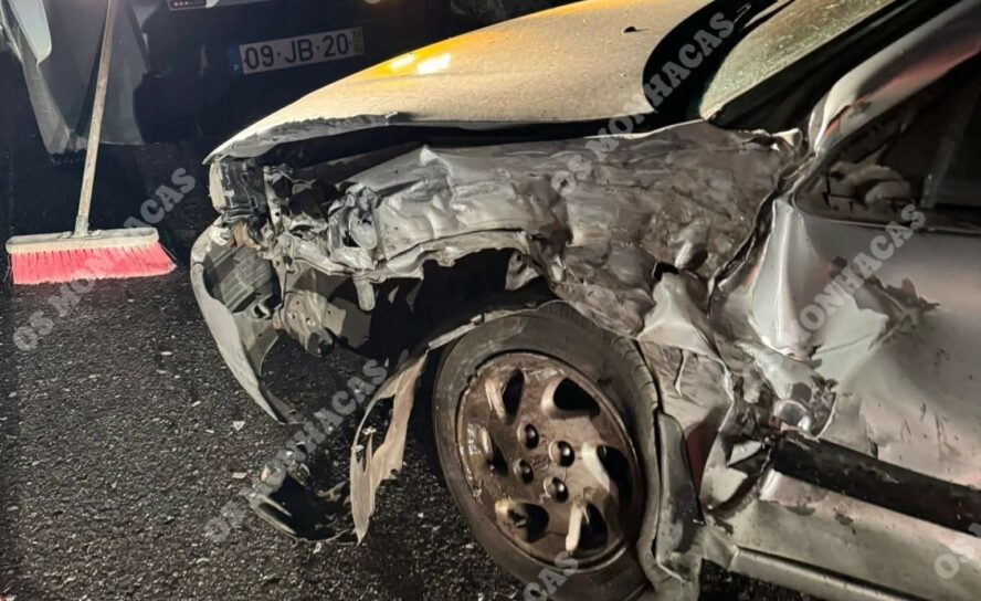 Acidente na EN230 em Tortosendo condiciona trânsito