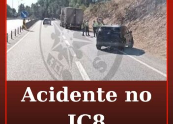 Acidente resulta em danos materiais